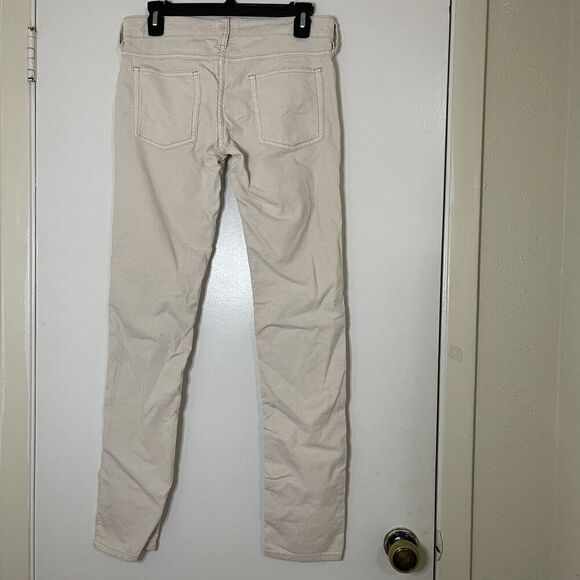Isabel Marant Etoile Ivory corduroy slim straight pants size 38 - Picture 6 of 6